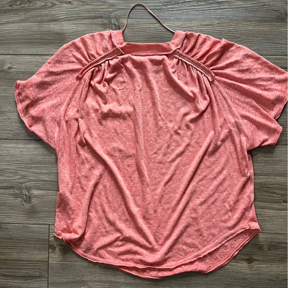 We‎ The Free Kyoto Oversized Tee Coral Women’s Small - Picture 10 of 10